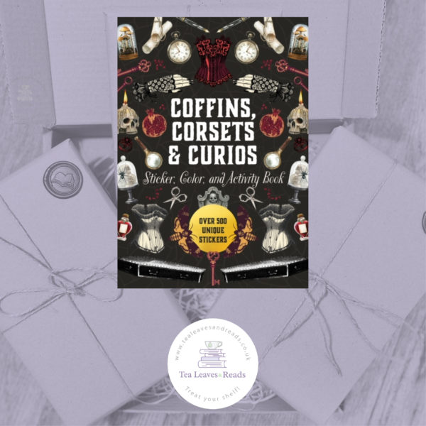 Coffins, Corsets & Curios: Sticker Color & Activity Book - Over 500 Unique Stickers