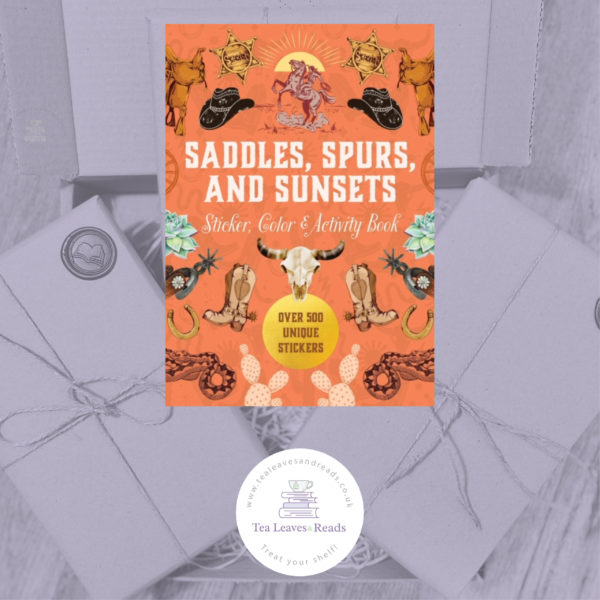 Saddles, Spurs & Sunsets: Sticker Color & Activity Book - Over 500 Unique Stickers