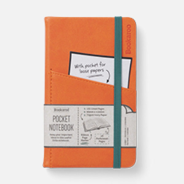 Orange Bookaroo A6 Pocket Notebook
