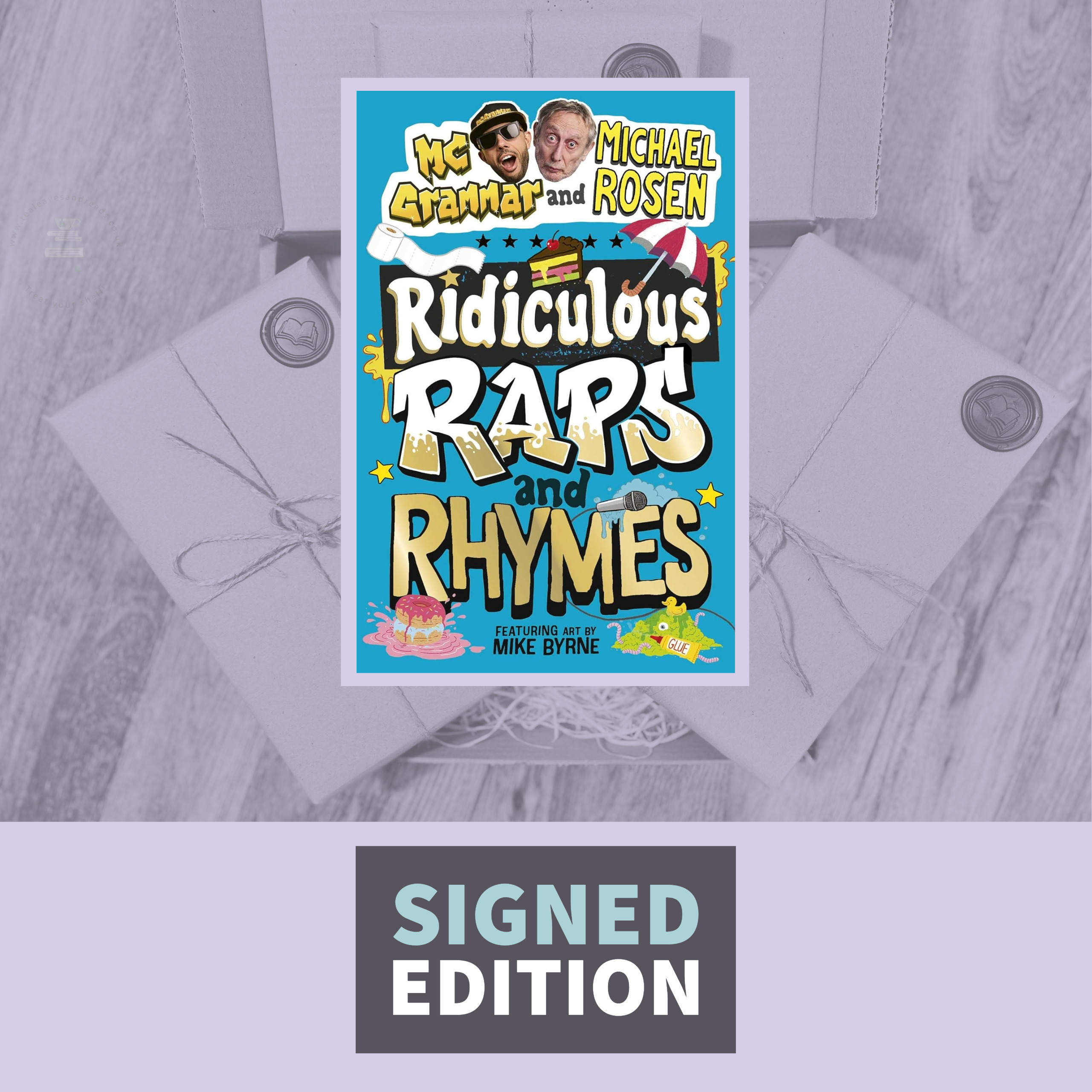 Ridiculous Raps and Rhymes by MC Grammar and Michael Rosen (Signed by Both Authors)