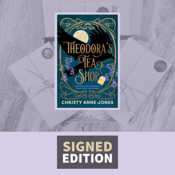 Theodora's Tea Shop by Christy Anne Jones (Signed by the Author)