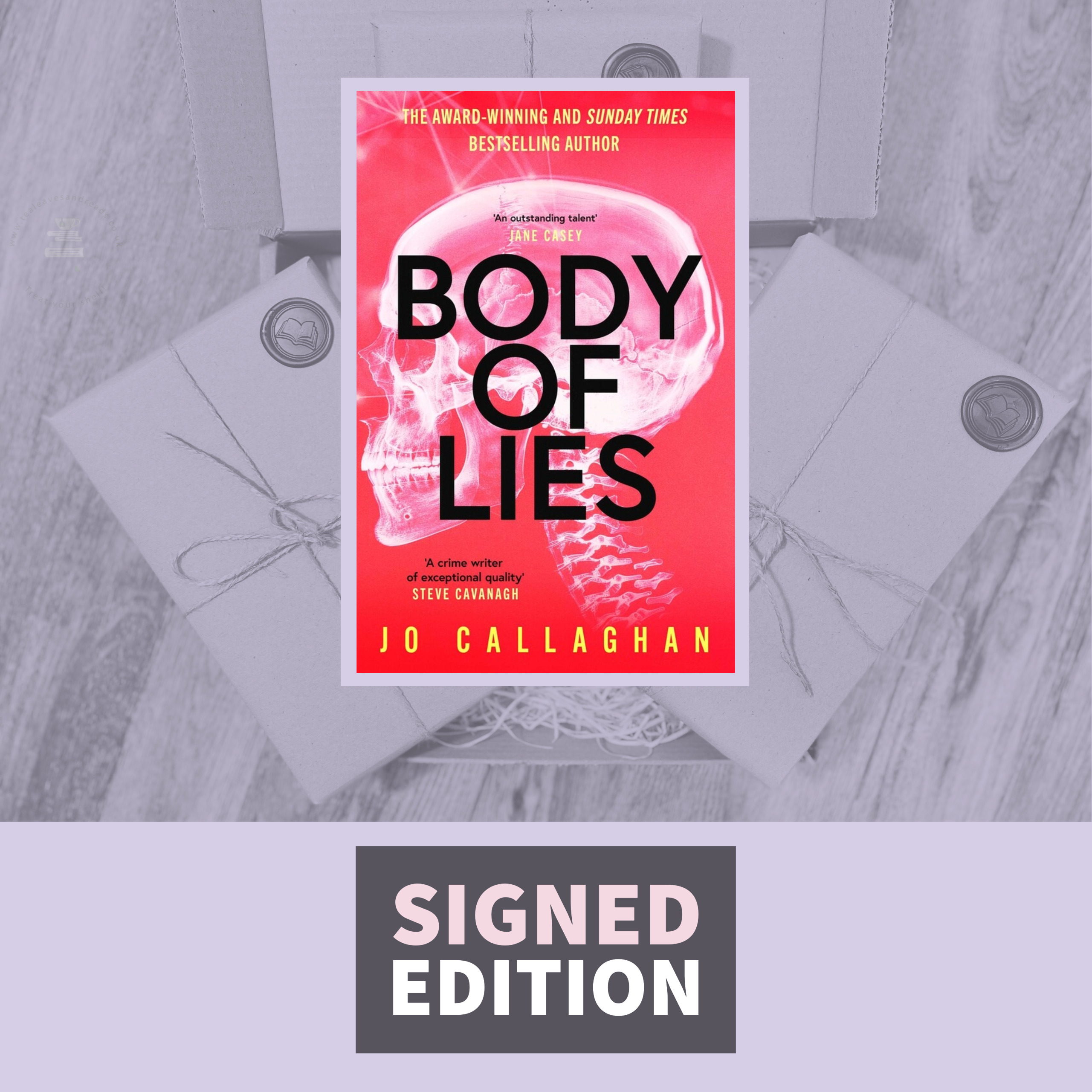 Body of Lies by Jo Callaghan (Book Four) Signed by the Author