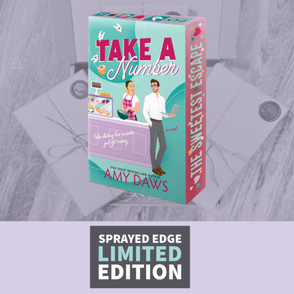 Take A Number by Amy Daws (Sprayed Edges) Wait With Me Series Book Four