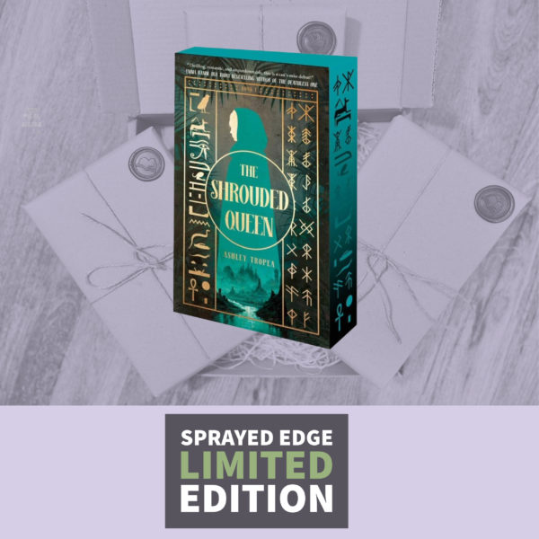 The Shrouded Queen by Ashley Tropea (Sprayed Edge Paperback)