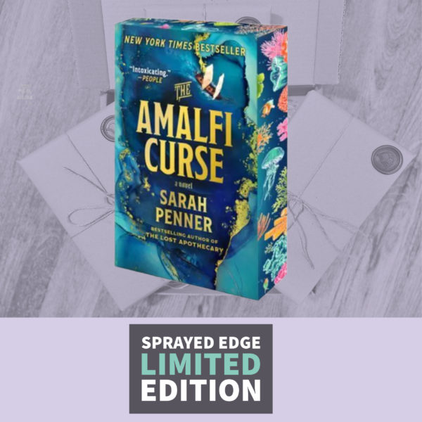 The Amalfi Curse by Sarah Penner (Sprayed Edge USA Edition)