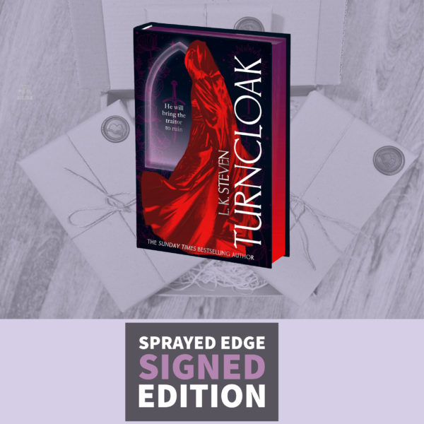 Turncloak by L.K. Steven (Signed Exclusive Edition with Sprayed Edges)