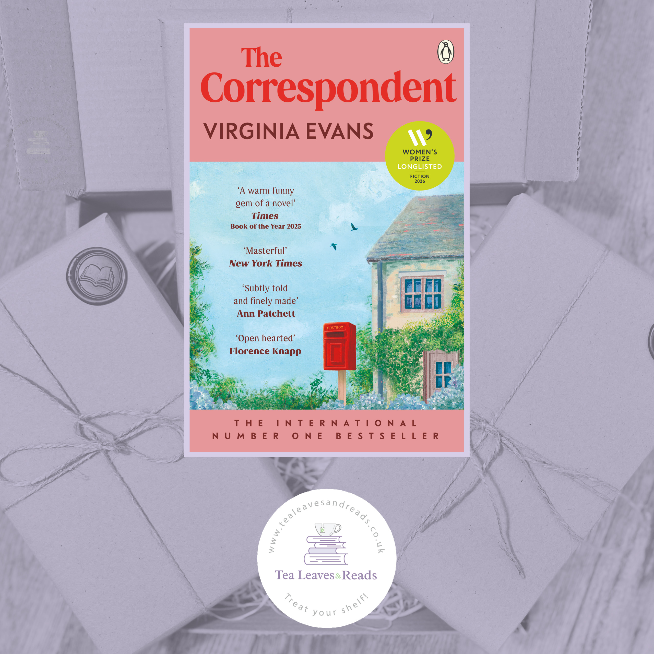 The Correspondent by Virginia Evans (Independent Bookshop Signed Exclusive)