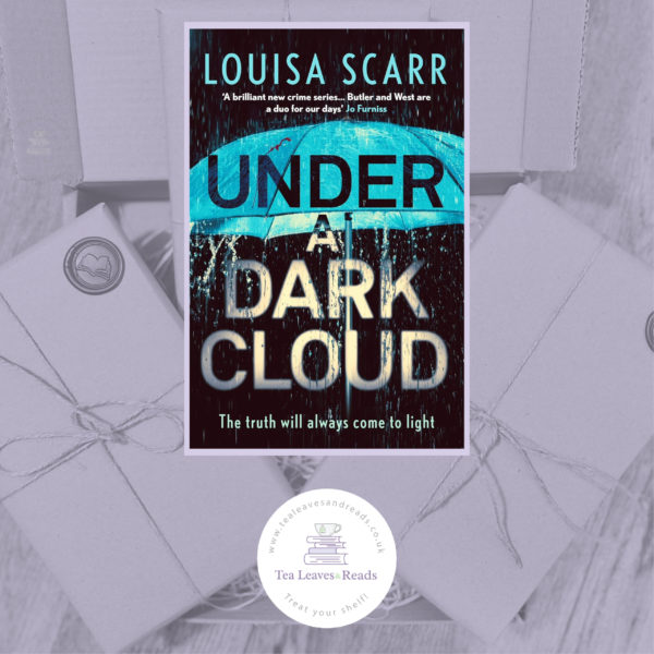 Under a Dark Cloud by Louisa Scarr (Butler & West Book 2) Signed by the Author