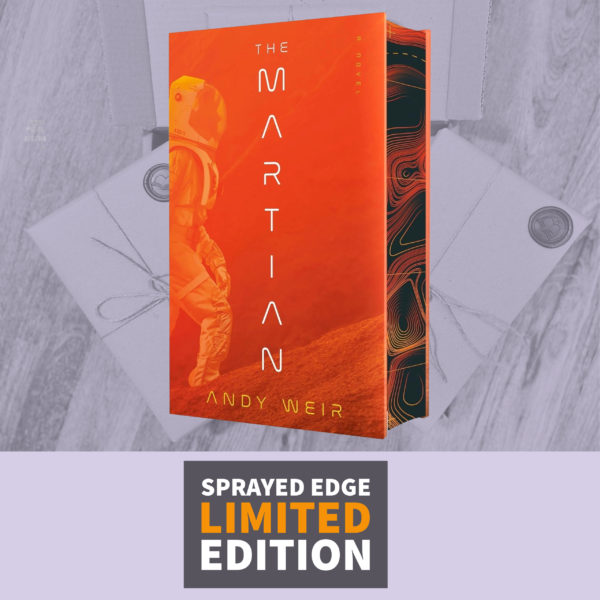 The Martian by Andy Weir (Deluxe Limited Edition with Sprayed Edges)
