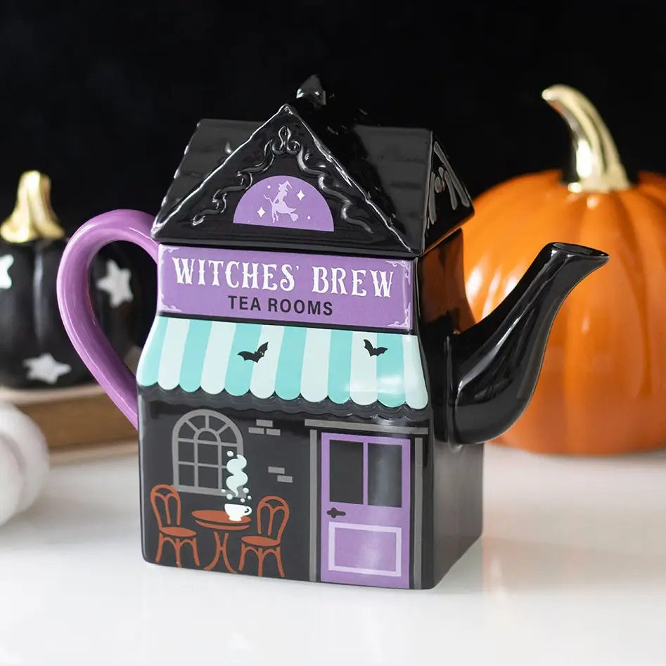Witches' Brew Tea Room Teapot