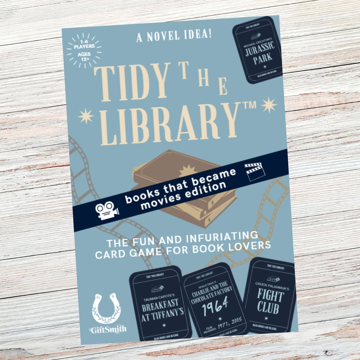 Tidy the Library: Books That Became Movies Edition