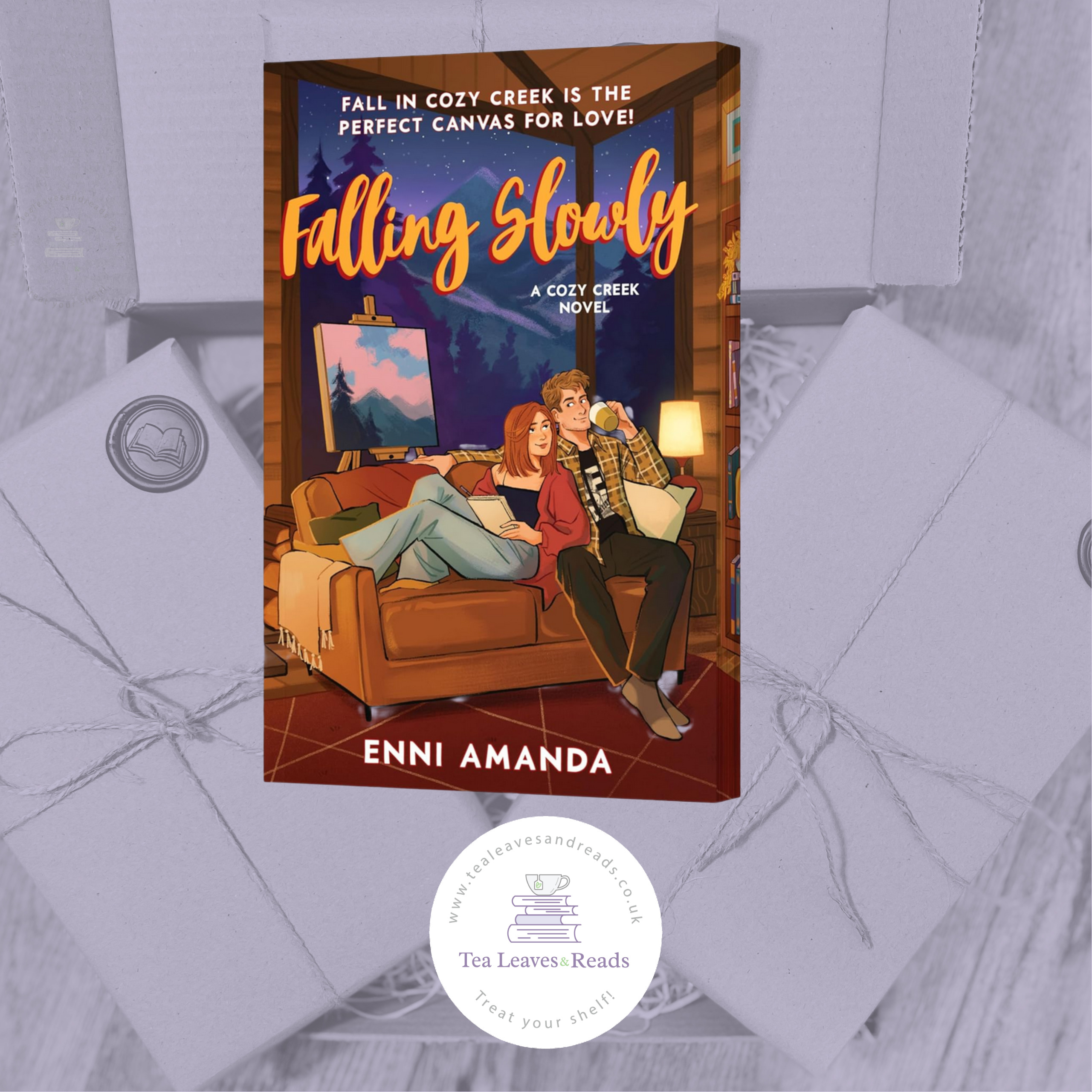 Falling Slowly by Enni Amanda (With Sprayed Edges)