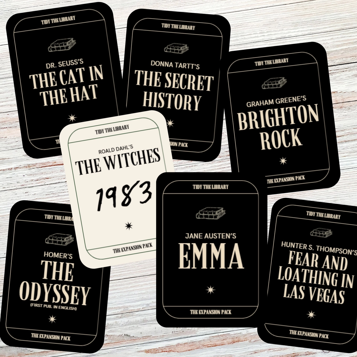 Tidy the Library: The Expansion Pack Book Lover's Card Game - Image 2
