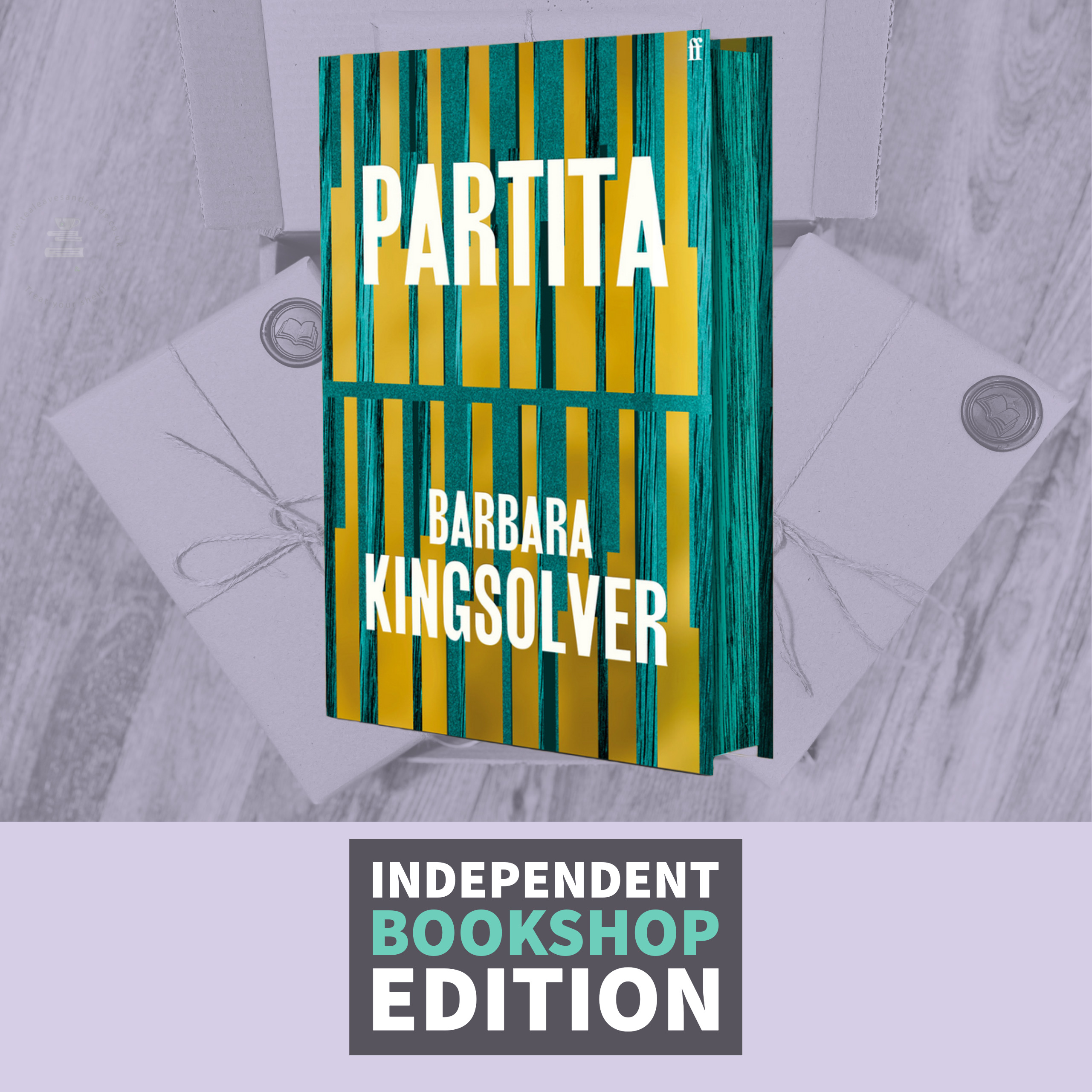 Partita by Barbara Kingsolver (Independent Bookshop Exclusive with Designed Edges & Author Letter)