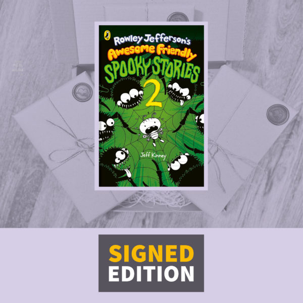 Rowley Jefferson's Awesome Friendly Spooky Stories 2 by Jeff Kinney (Signed by the Author)
