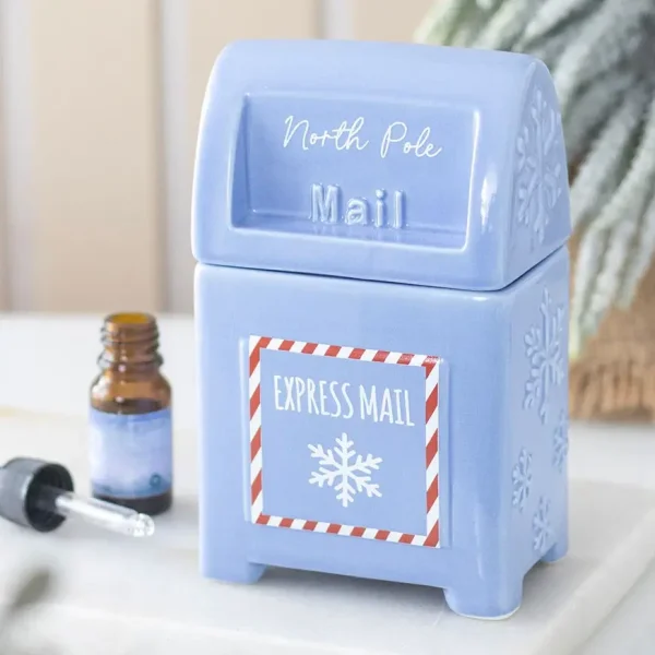 North Pole Postbox Christmas Oil Burner