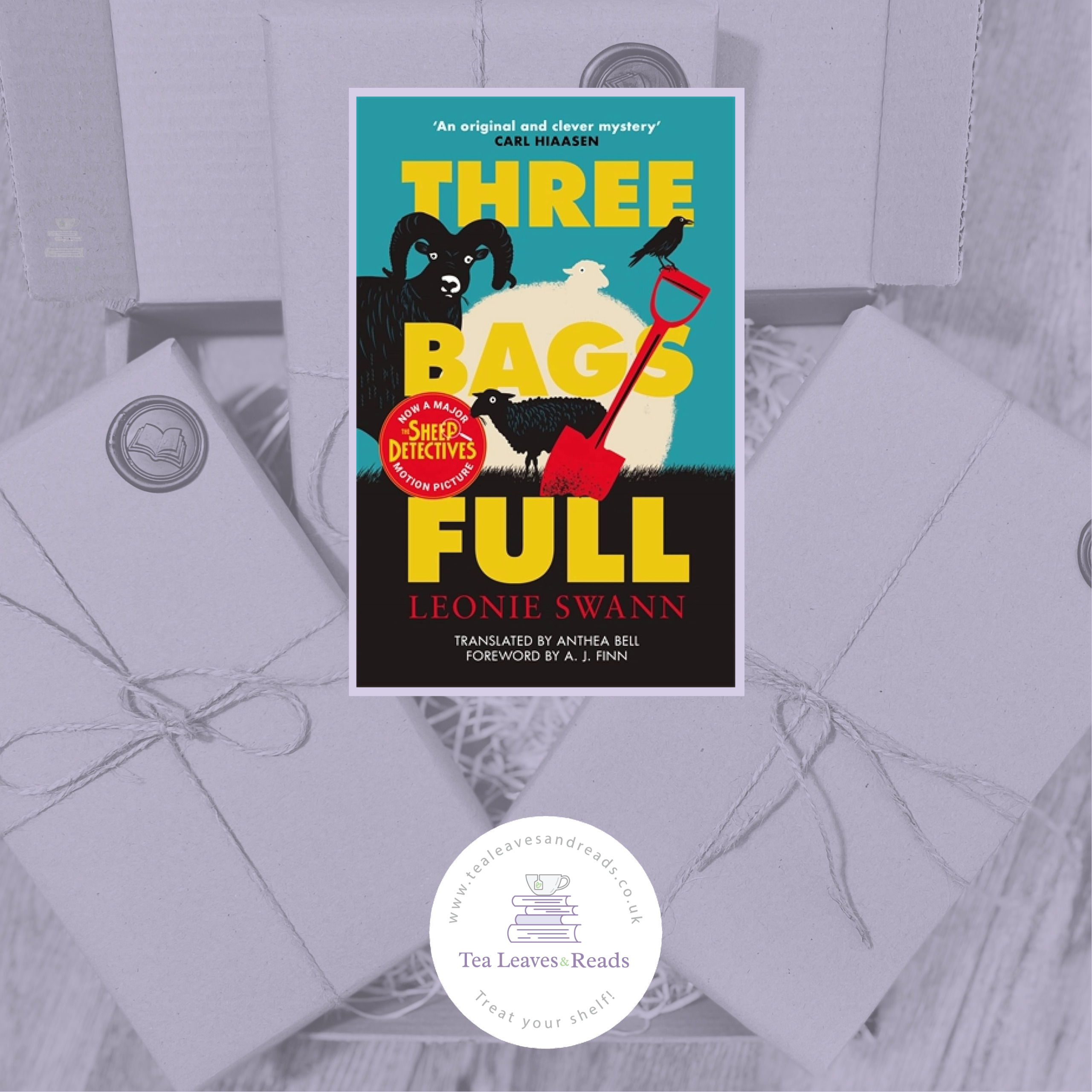 Three Bags Full by Leonie Swann (A Sheep Detective Novel Book One)