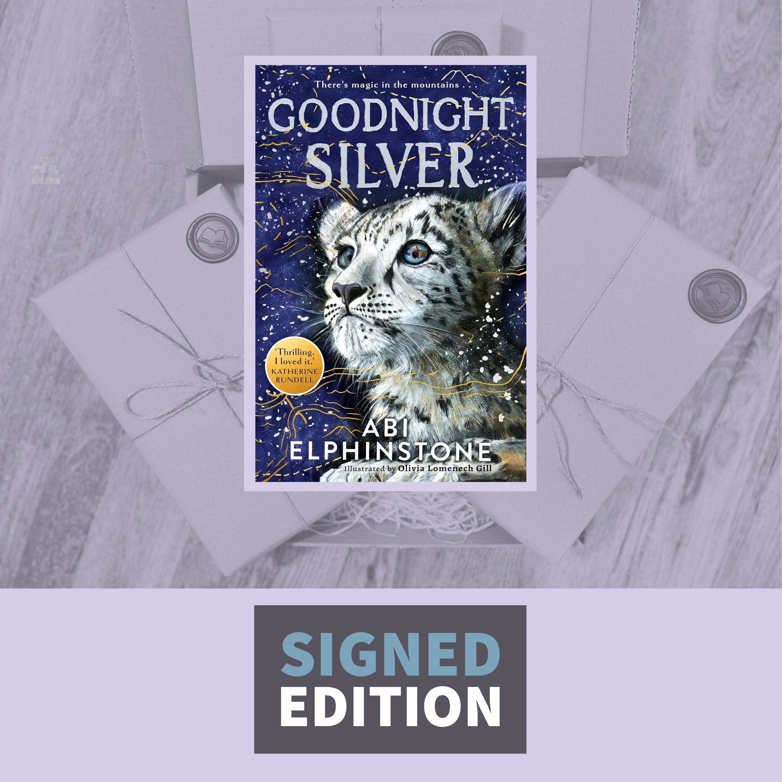 Goodnight Silver by Abi Elphinstone (Signed Edition with Bookmark)