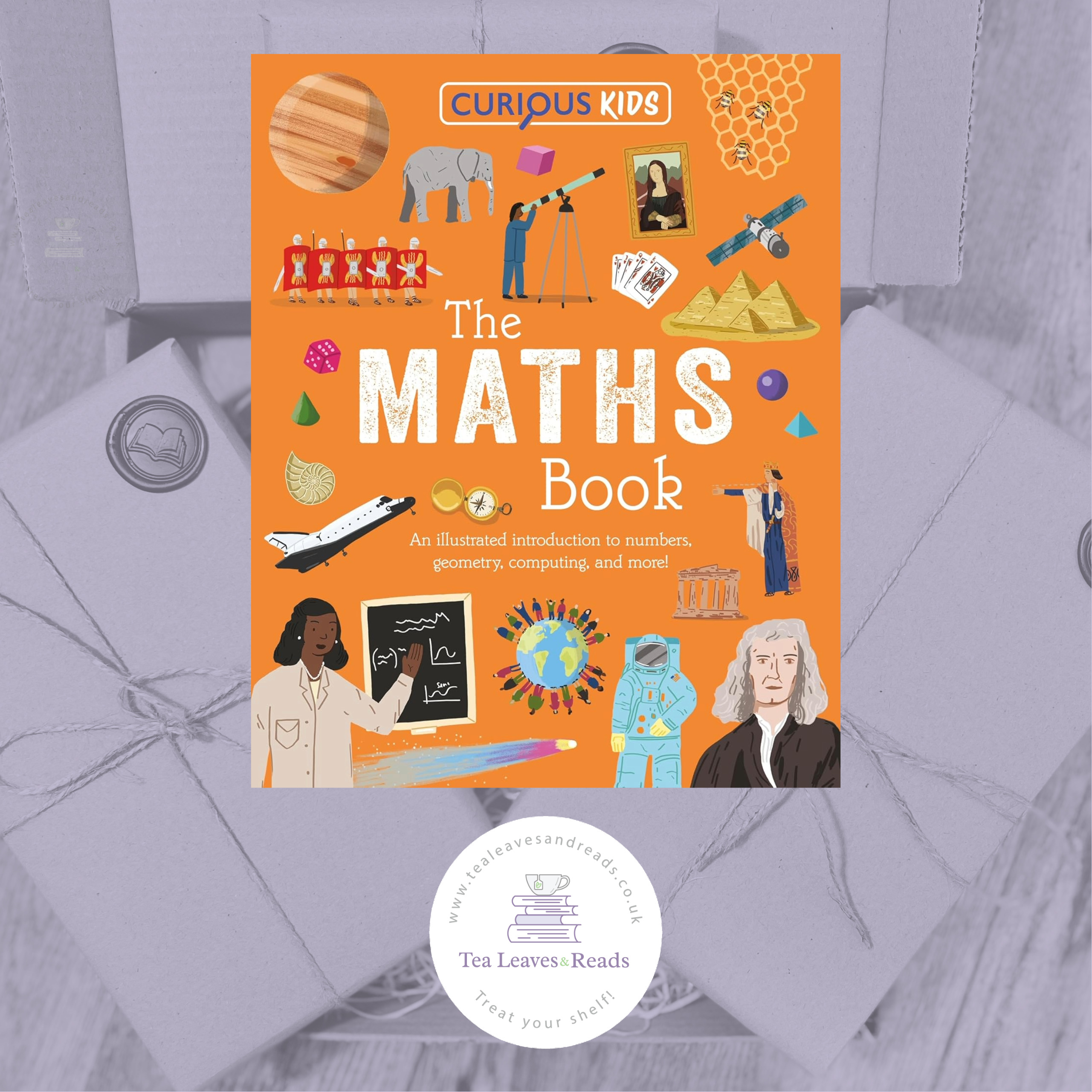Curious Kids: The Maths Book - An Illustrated Introduction to Numbers, Geometry, Computing and more! By Lynn Huggins-Cooper