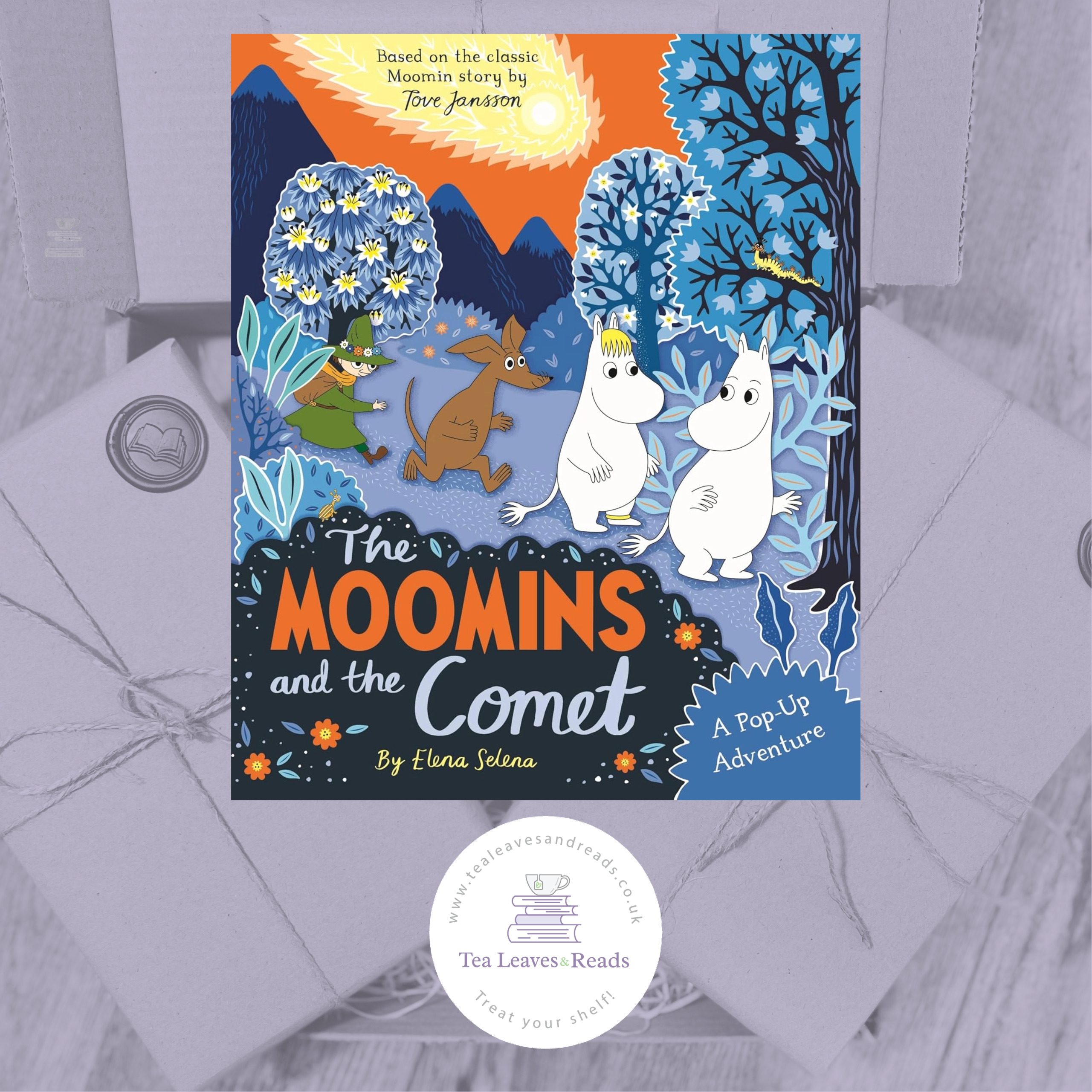 The Moomins and the Comet by Elena Selena - A Pop-Up Adventure
