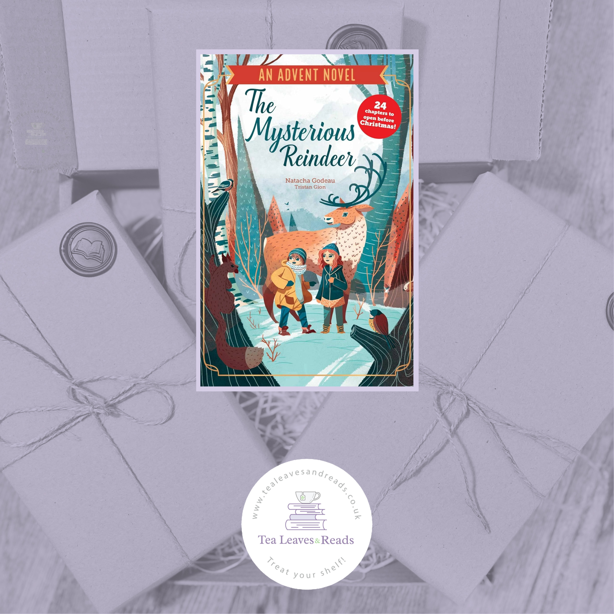 The Mysterious Reindeer by Natacha Godeau (An Advent Novel - 24 Chapters to Open Before Christmas)