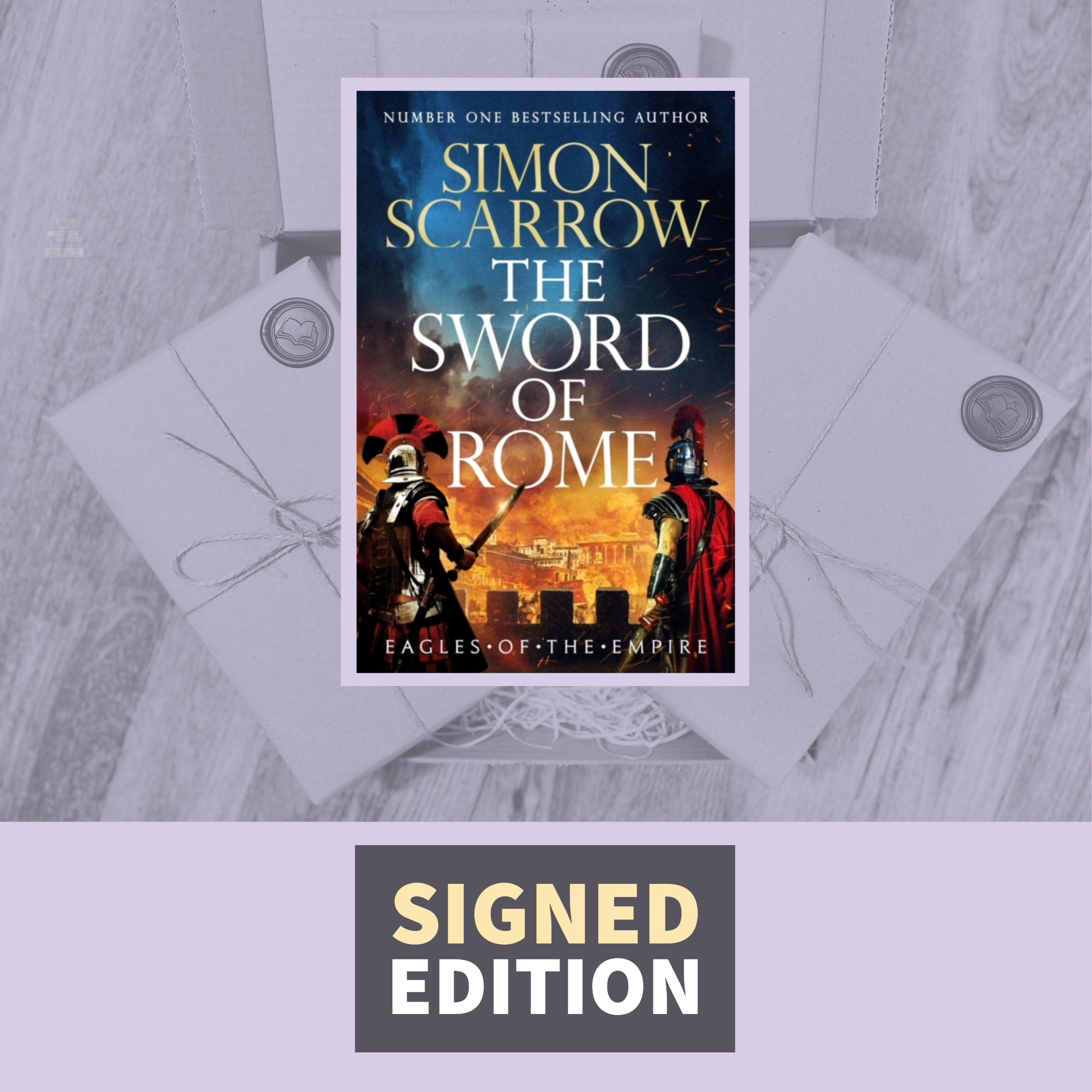 The Sword of Rome by Simon Scarrow (Signed Edition)