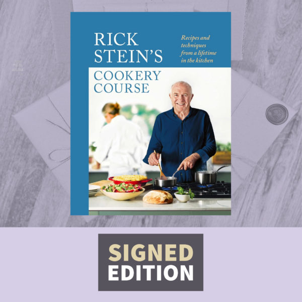 Rick Stein's Cookery Course: Recipes and techniques from a lifetime in the kitchen by Rick Stein (Signed Edition)