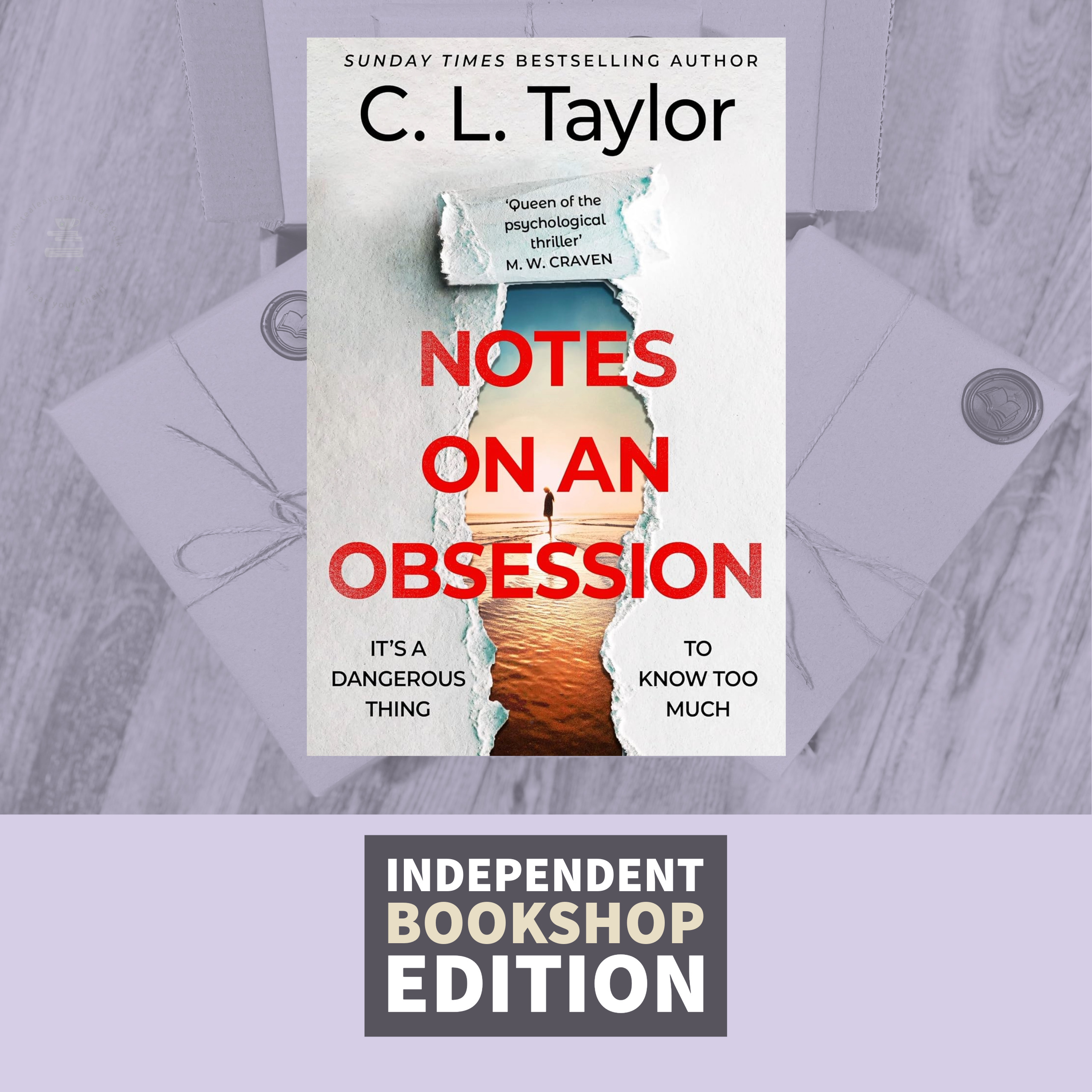 Notes on an Obsession by C.L. Taylor (Signed Independent Bookshop Edition)