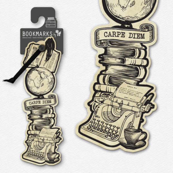 Academia Collection - Die-Cut Bookmark - Carpe Diem