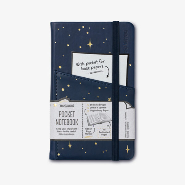Moon & Stars A6 Pocket Notebook