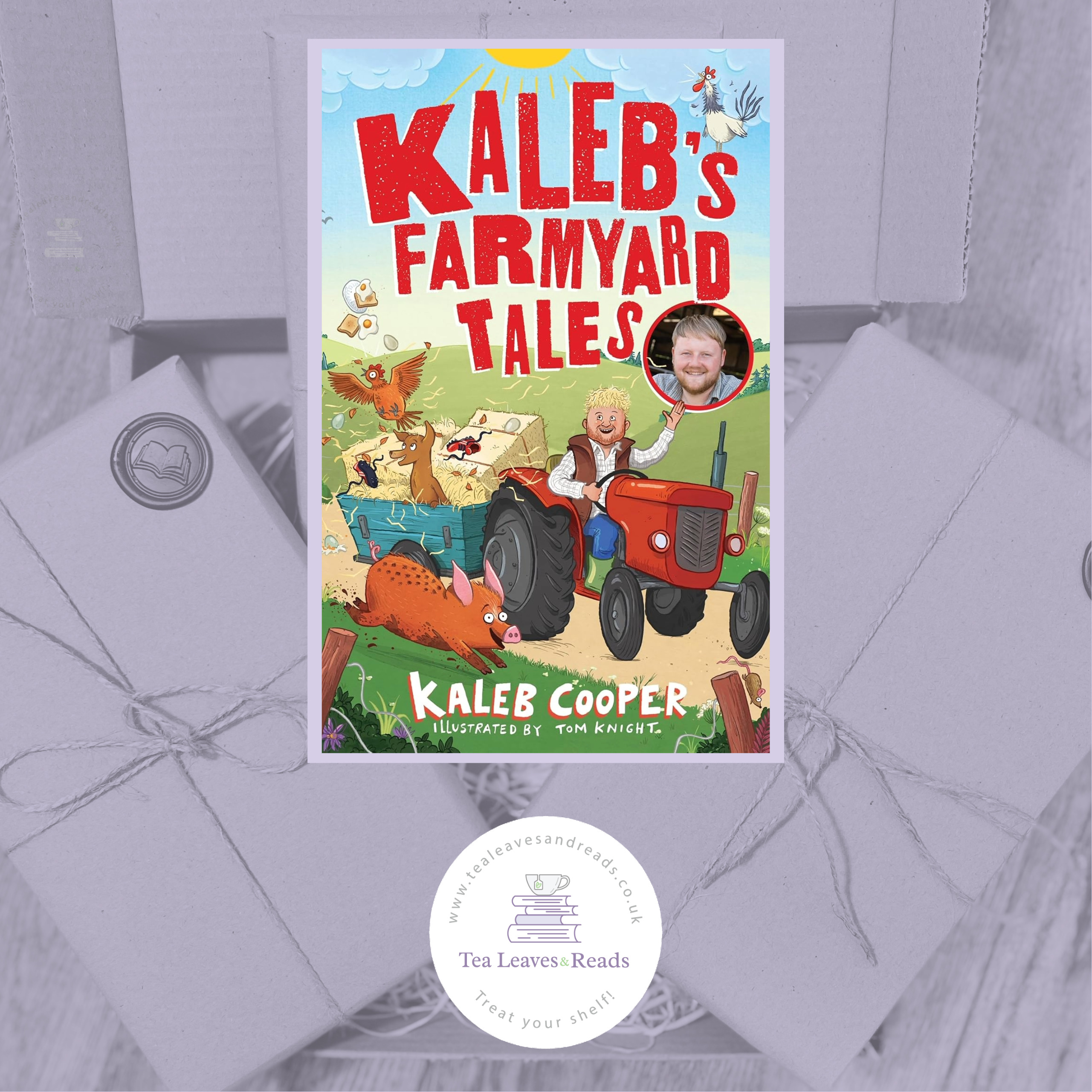 Kaleb's Farmyard Tales by Kaleb Cooper (Illustrated by Tom Knight) Signed Edition