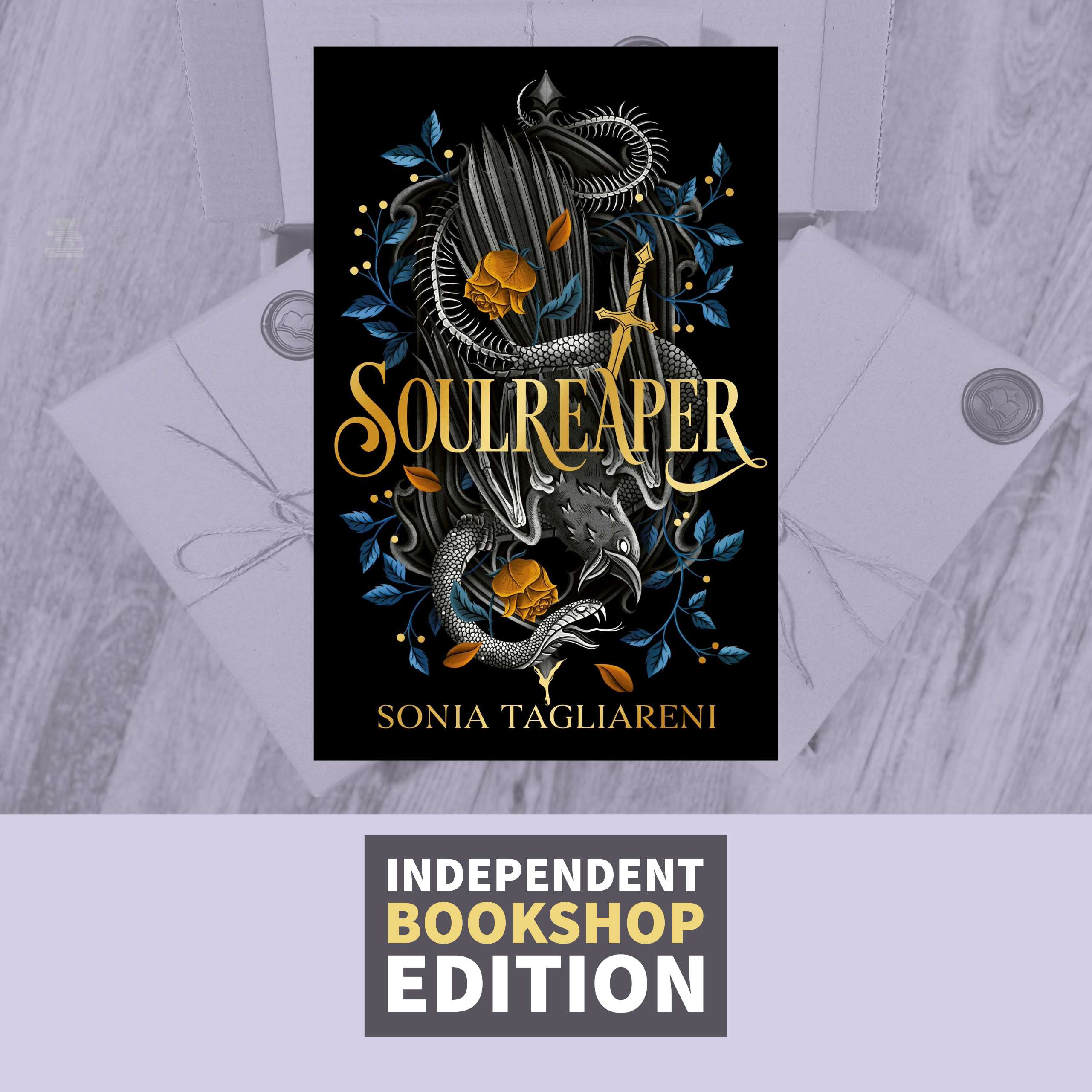 Soulreaper by Sonia Tagliareni (Independent Bookshop Edition with Sprayed Edges)