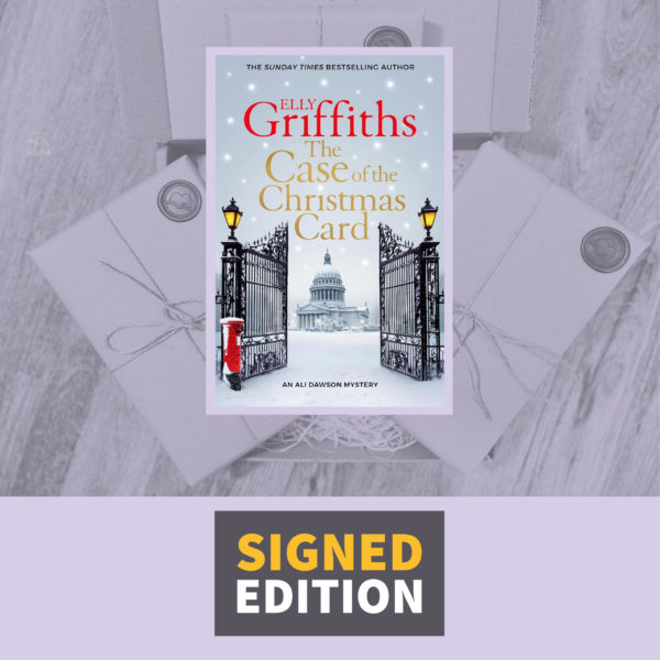 The Case of the Christmas Card by Elly Griffiths (Signed by the Author)