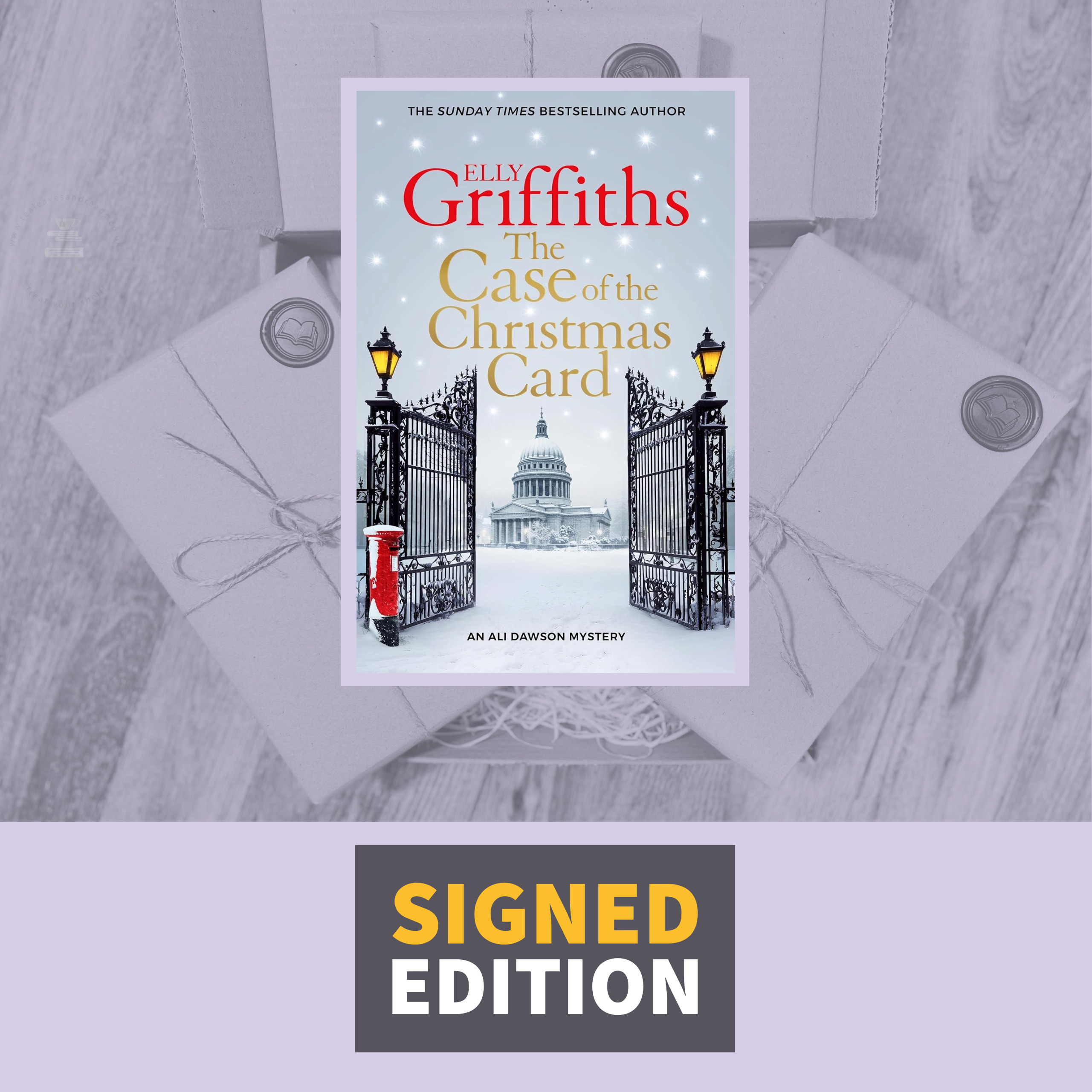 The Case of the Christmas Card by Elly Griffiths (Signed by the Author)