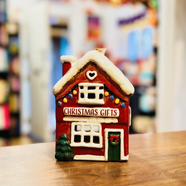 Village Pottery Xmas Gift Shop Tealight Holder
