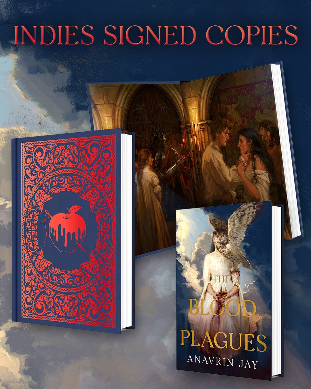 The Blood Plagues by Anavrin Jay (Signed Independent Bookshop Edition) - Image 2