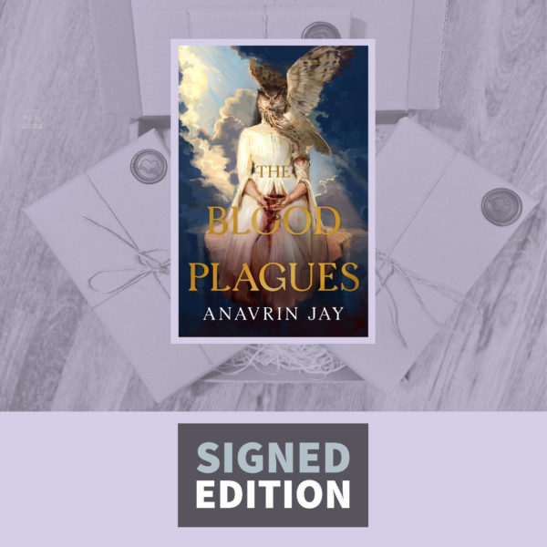 The Blood Plagues by Anavrin Jay (Signed Independent Bookshop Edition)