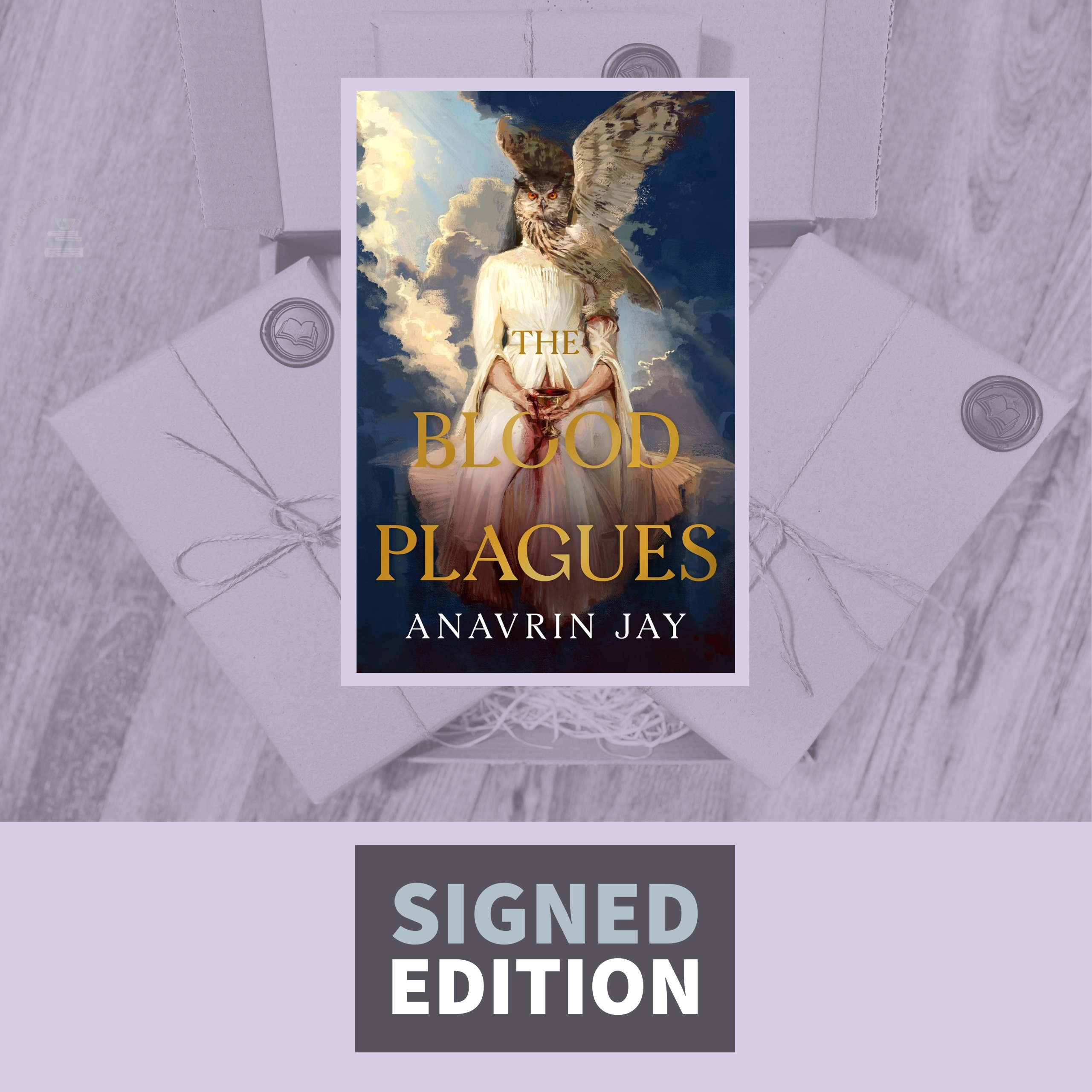 The Blood Plagues by Anavrin Jay (Signed Independent Bookshop Edition)