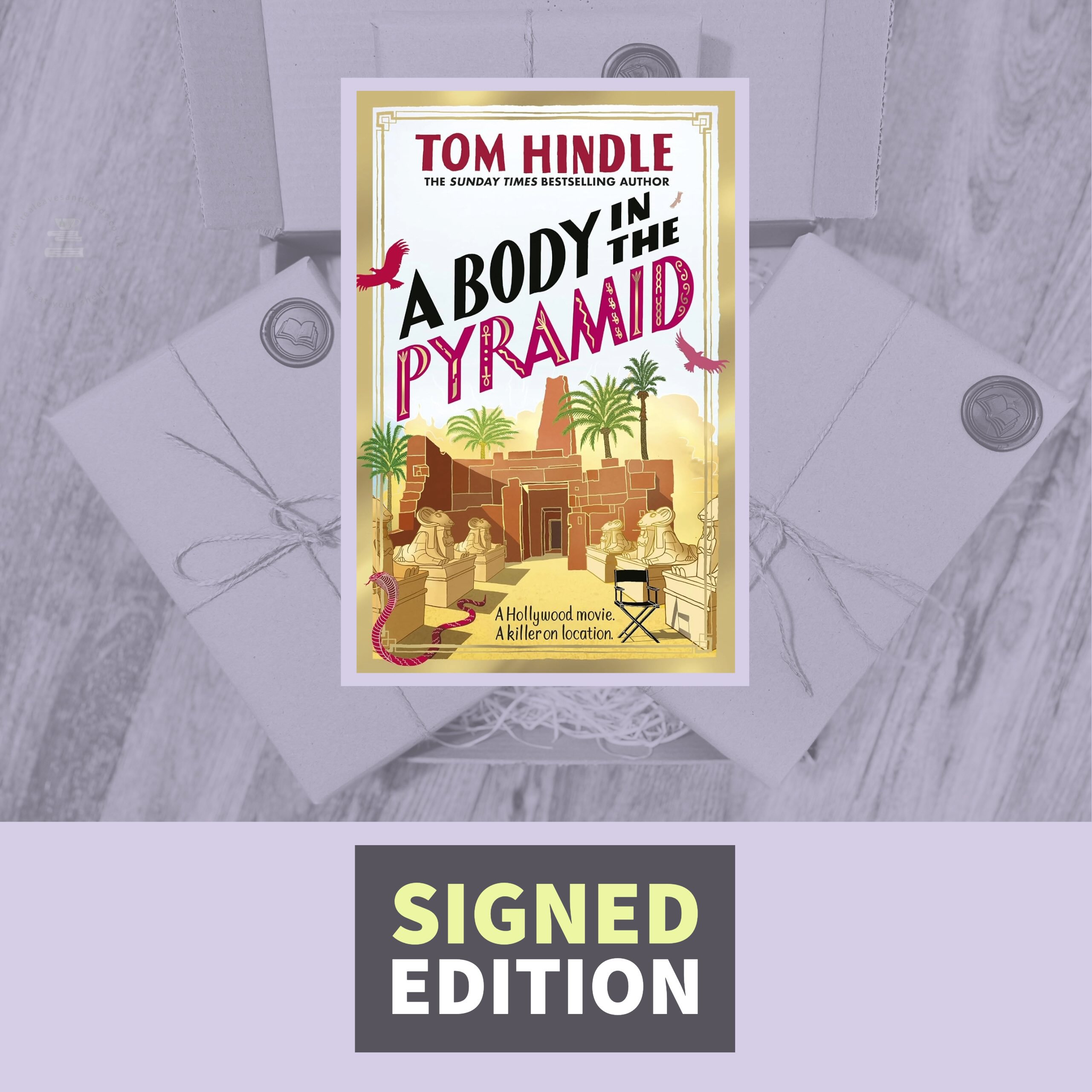 A Body in the Pyramid by Tom Hindle (Signed Edition)