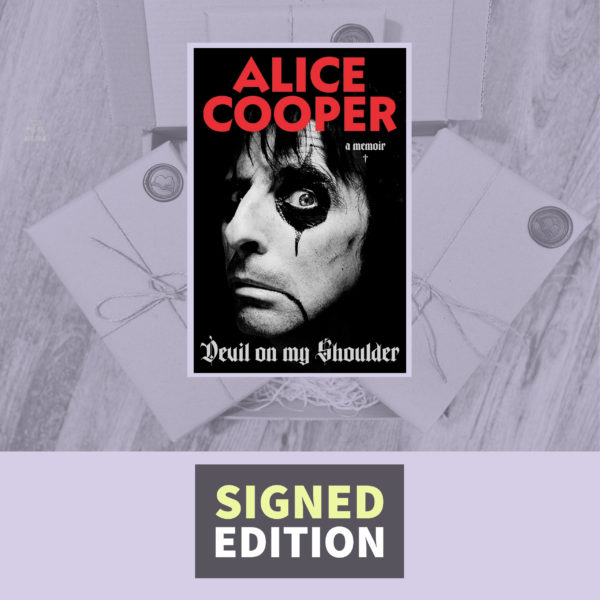 Devil on my Shoulder by Alice Cooper (Signed by the Author)