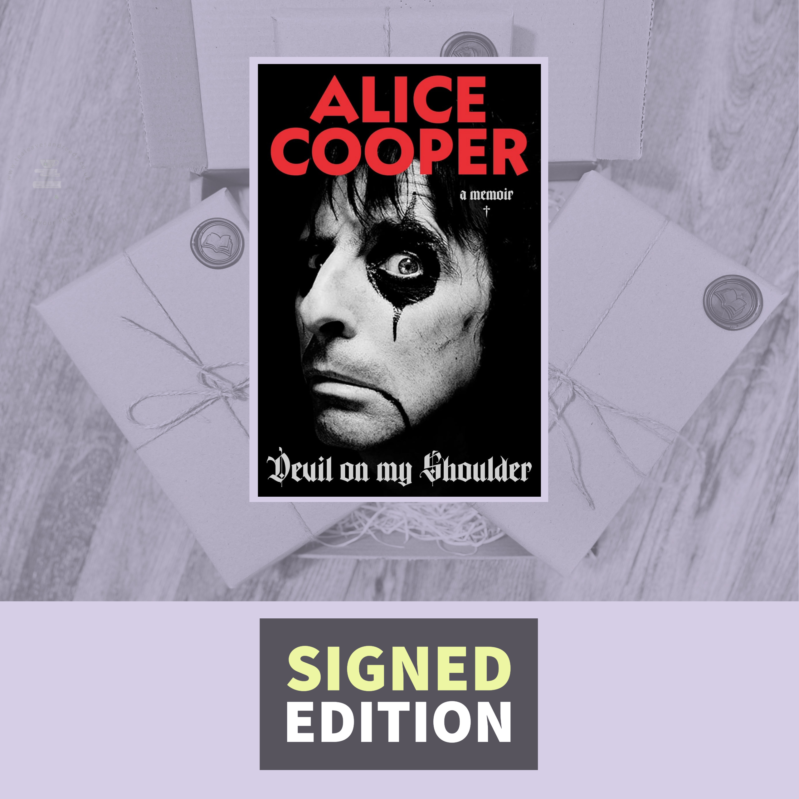 Devil on my Shoulder by Alice Cooper (Signed by the Author)