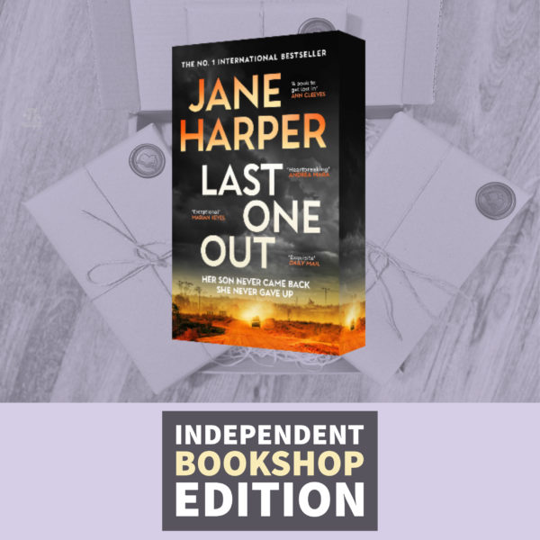 Last One Out by Jane Harper (Independent Bookshop Edition with Sprayed Edges)