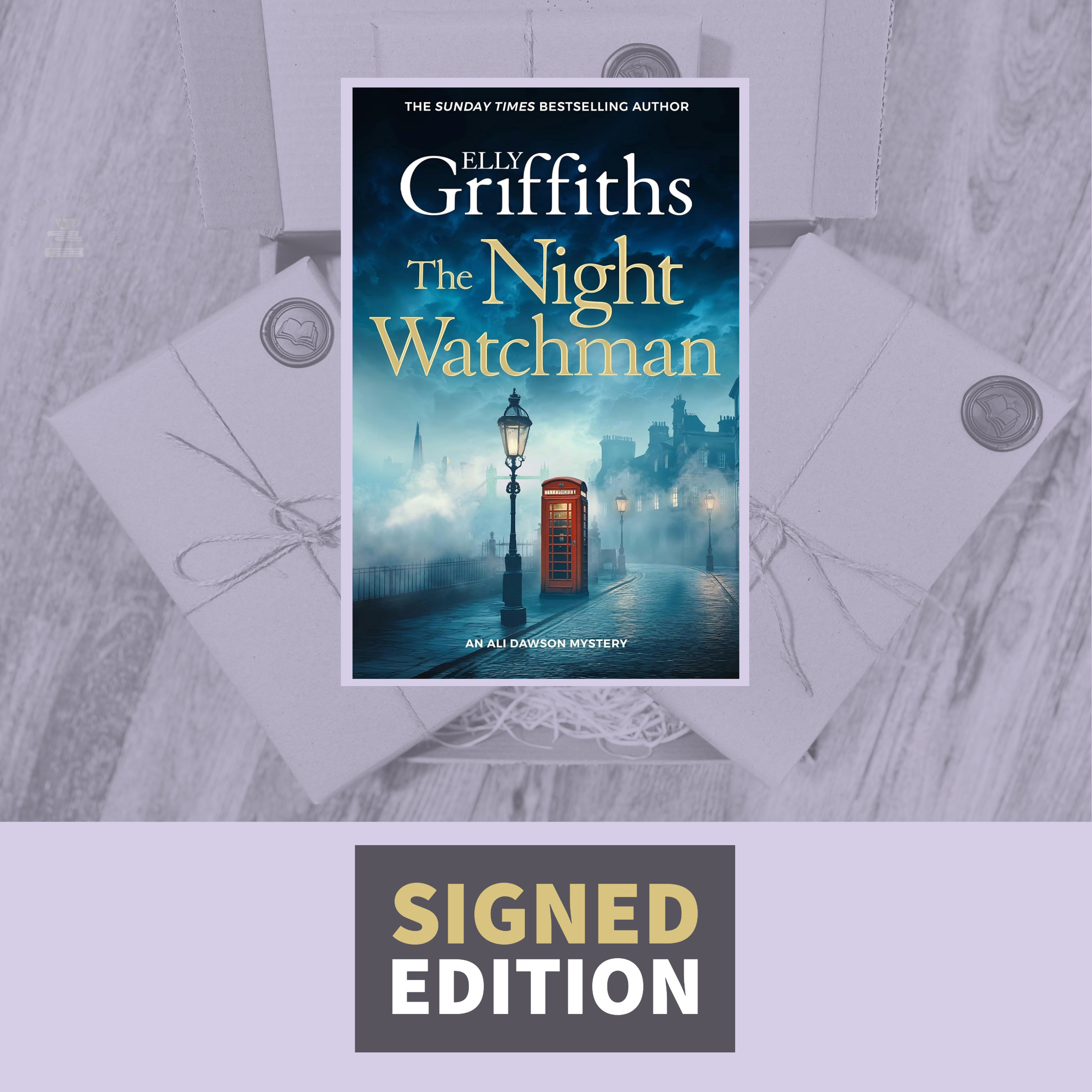 The Night Watchman by Elly Griffiths (Signed by the Author) Ali Dawson Book Three