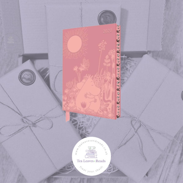 Moomin Love: 2027 Pocket Artisan Vegan Leather Diary Planner - Week to View with Notes - A6