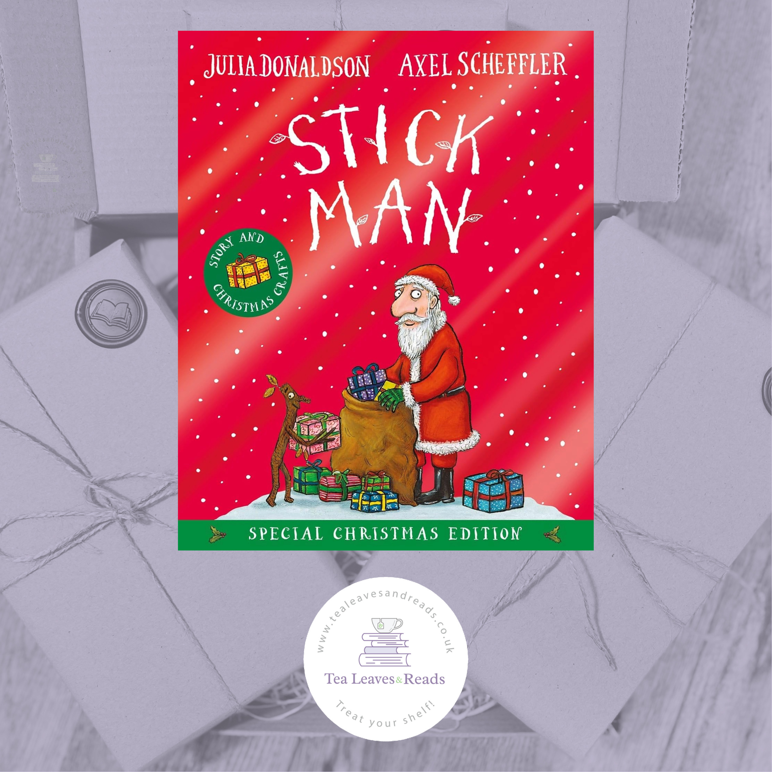 Stick Man by Julia Donaldson & Axel Scheffler Christmas Special Edition